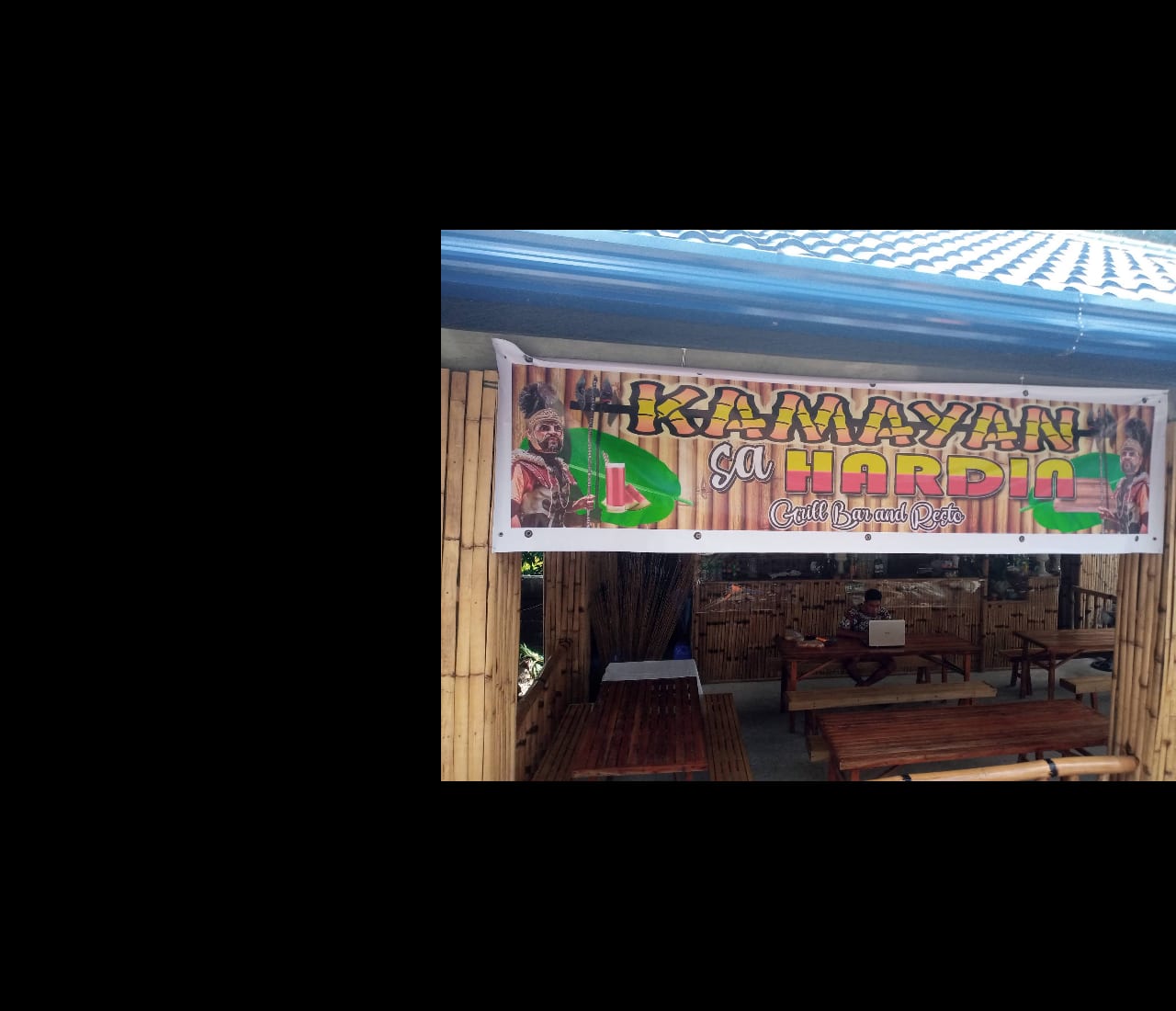 Kamayan sa Hardin — kamayan sa hardin sign main