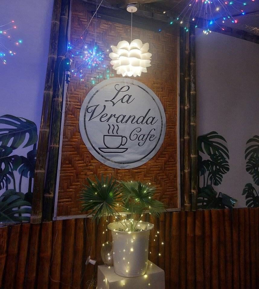 Interior of the on-site La Veranda Cafe