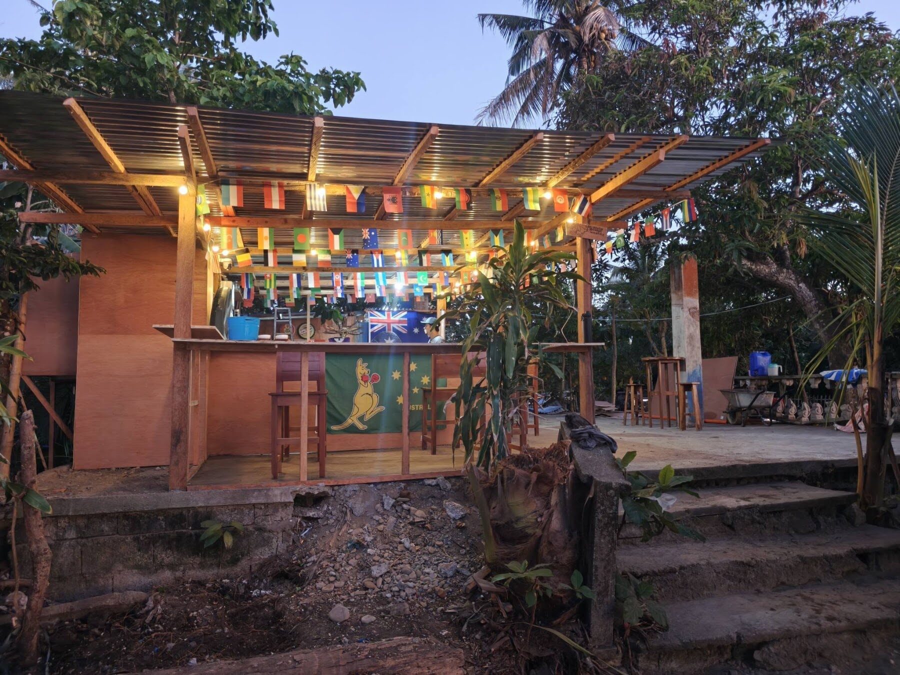 Kangaroo Bar and Beach Club by the beach in Buliasnin, Boac, Marinduque